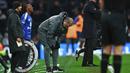 Kekalahan ini membuat Spurs menempati posisi ke-15 klasemen sementara Premier League dengan koleksi 24 poin. (AFP/Henry Nicholls)