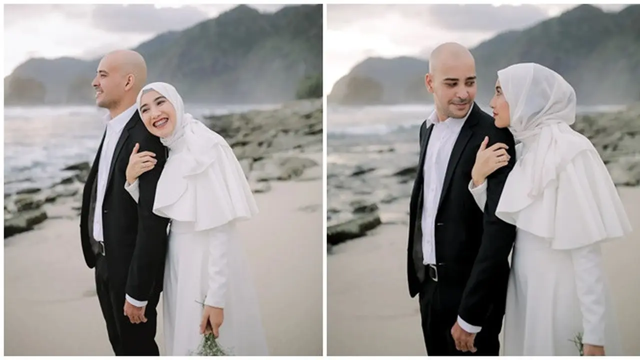 Resmi Menikah, Ini 6 Potret Prewedding Aktor Riza Shahab dan Sonia Alattas