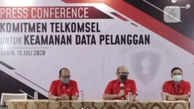 Press Conference Komitmen Telkomsel untuk Keamanan Data Pelanggan. Liputan6.com/M Wahyu Hidayat