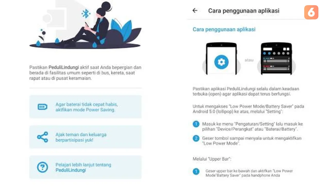 Aplikasi PeduliLindungi. Dok: pedulilindungi.id