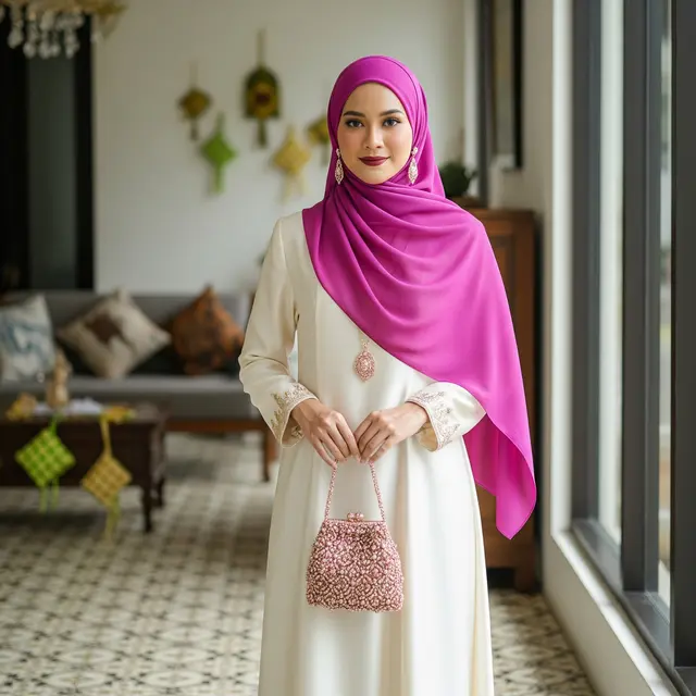 Trend Warna Hijab (Gemini AI)