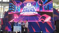 Opening Ceremony Lapakgaming Battle Arena Series 3 resmi digelar pada 24–25 Januari 2026 di Piazza Gandaria City, Jakarta Selatan. (Roby Dian/Bola.com)