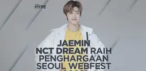 Jaemin NCT Dream Menangkan Penghargaan Seoul Webfest Awards 2020