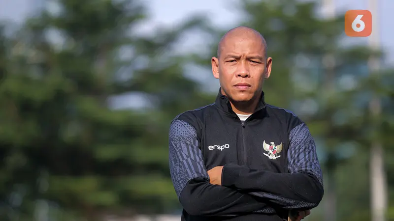 Pelatih Timnas Indonesia U-17 Nova Arianto