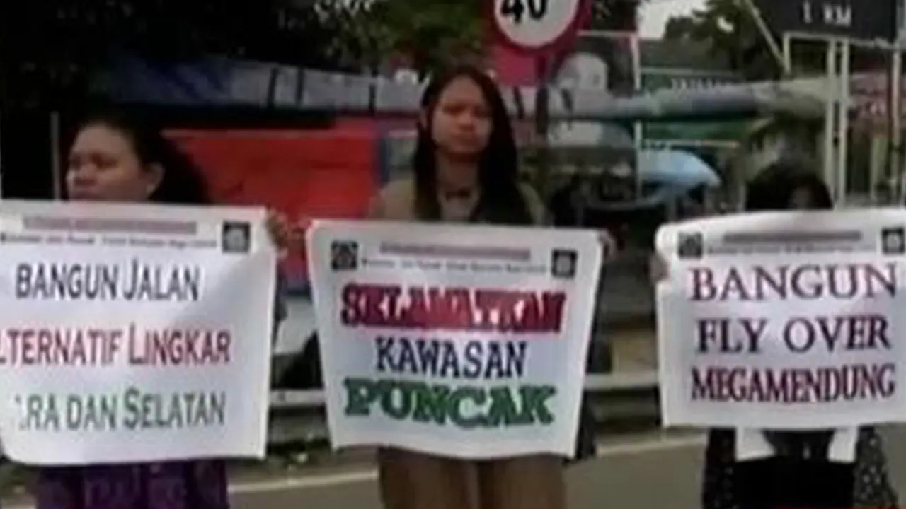 Demo Puncak Macet