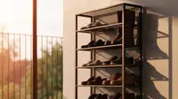 6 Model Lemari Sepatu Tipis untuk Area Masuk Rumah, Tidak Makan Tempat dan Fungsional