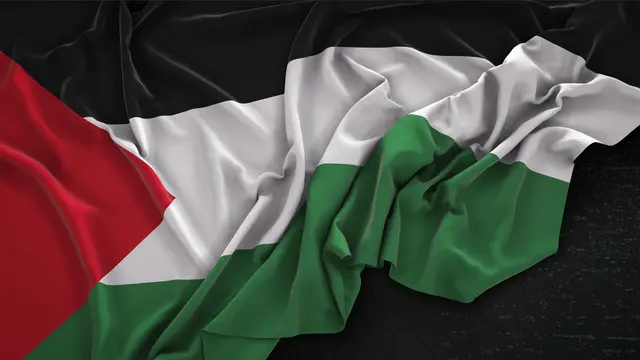 Ilustrasi Palestina. (Freepik/natanaelginting)