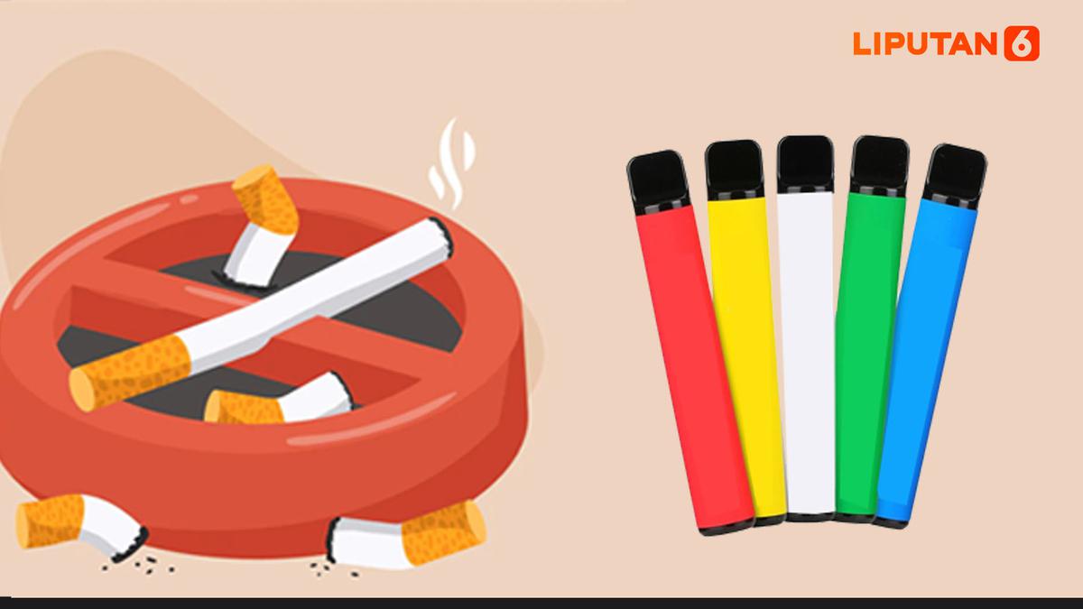 Infografis Cukai Rokok Naik 10 Persen dan Rokok Elektrik 15 Persen, Ada Target di Balik Kenaikan