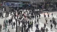 Sensasi Menyeberang di Shibuya Crossing Tokyo