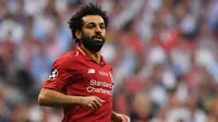 9. Mohamed Salah (Liverpool/Mesir) - Penyerang. (AFP/Ben Stansall)