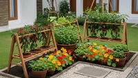 9 Ide Edible Garden Menyatu dengan Taman Bunga Biar Cantik dan Bisa Dimakan