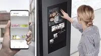 Integrasi perangkat Home Appliances melalui aplikasi SmartThings yang diakses dari smartphone. (Dok: Samsung Indonesia)