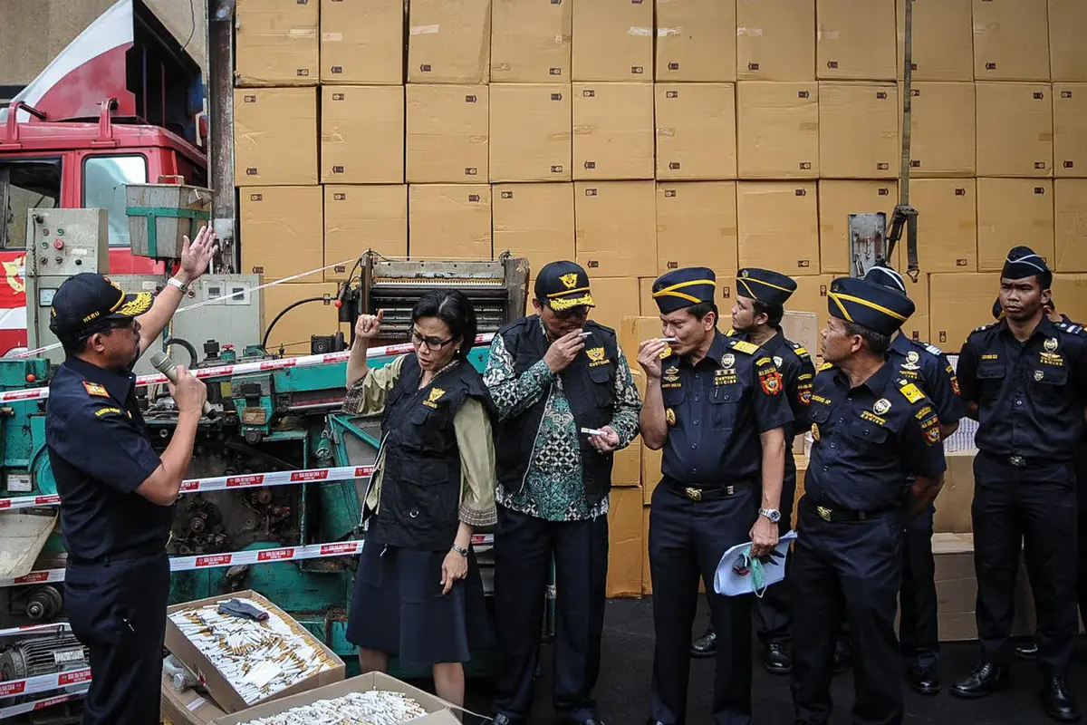 20160930- Bea Cukai Rilis Temuan Rokok Ilegal-Jakarta- Faizal Fanani