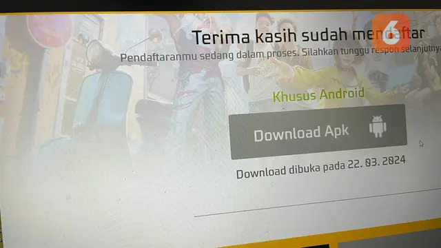 Laman Free Fire Advance Server dibuka 22 Maret 2024