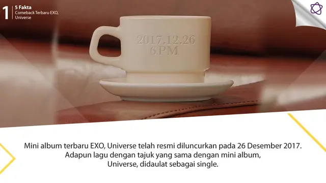 [Bintang] 5 Fakta Comeback Terbaru EXO, Universe