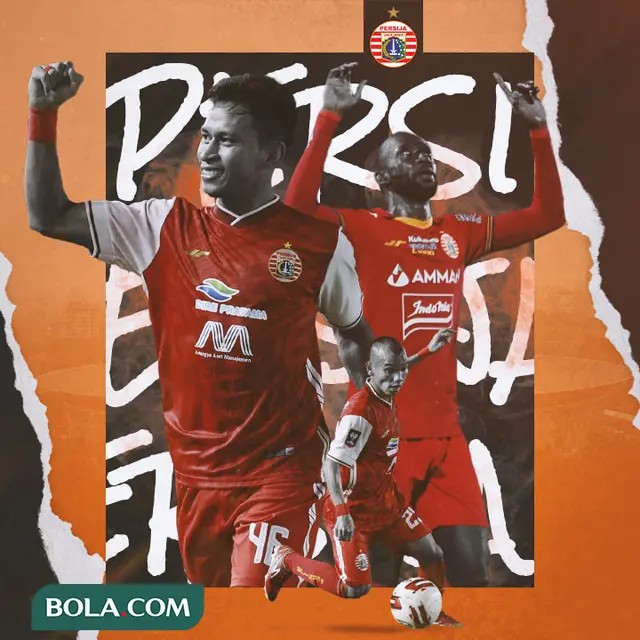 Persija Jakarta - Makan Konate, Riko Simanjuntak, Osvaldo Haay
