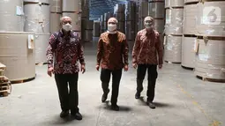 Hasil aksi korporasi akan digunakan untuk meningkatkan kepemilikan saham Entitas Anak yaitu PT Swissfex Naratama lndonesia (Swisstex) dan PT Alfa Polimer lndonesia (API) masing-masing dari 51% menjadi 99% dan sisanya untuk modal kerja Perseroan. (Liputan6.com/HO/Aldo)