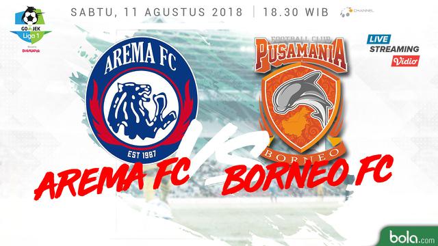 Arema FC Vs Pusamania Borneo FC
