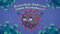 Masyarakat diimbau untuk tetap waspada karena gelombang Covid-19 varian omicron masih menerjang tanah air. Namun tak sedikit yang anggap enteng, anggap omciron tidak berbahaya. Benarkah?
