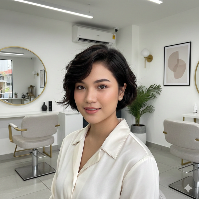 10 Model Rambut Wanita Pendek Gelombang, Tampil Stylish Sepanjang Hari