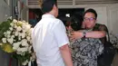Sehari sebelum meninggal, Mike Mohede menjadi salah satu penghibur dalam acara ulang tahun pernikahan mantan Presiden SBY dan istrinya Anni Yudhoyono yang ke 40 tahun. (Adrian Putra/Bintang.com)
