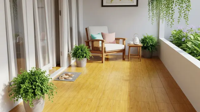 Cerah dan Segar dengan Keramik Golden Oak