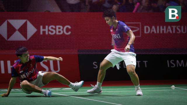 Foto: Istora Bergemuruh Kekecewaan, Tiga Wakil Indonesia Termasuk Apriyani/Fadia Tumbang pada Laga yang Sama di Indonesia Masters 2023