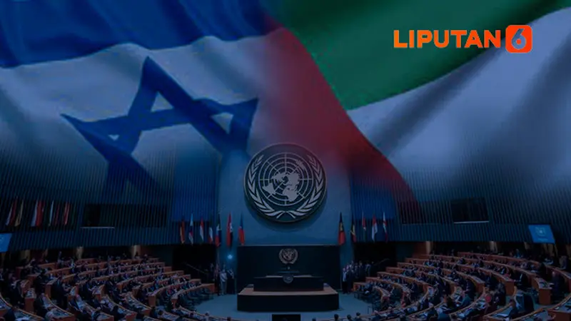 Banner Infografis PBB Pesimistis Kans Solusi Dua Negara Israel-Palestina Semakin Tipis.