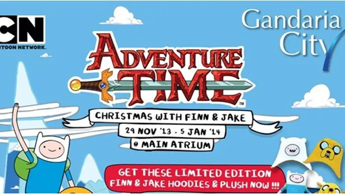 ADVENTURE TIME : CHRISTMAS WITH FINN & JAKE Gandaria City