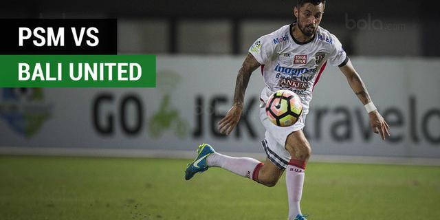 VIDEO: Highlights Liga 1 2017, PSM Vs Bali United 0-1