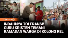 Daniel Polii adalah guru agama Kristen yang selama 15 tahun mendampingi anak-anak di kolong rel Jatinegara menjalani Ramadan. Lewat komunitas Gumul Juang yang ia dirikan sejak 2009 bersama para pendeta.