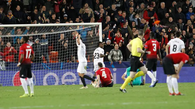 Valencia Tekuk Manchester United 2-1