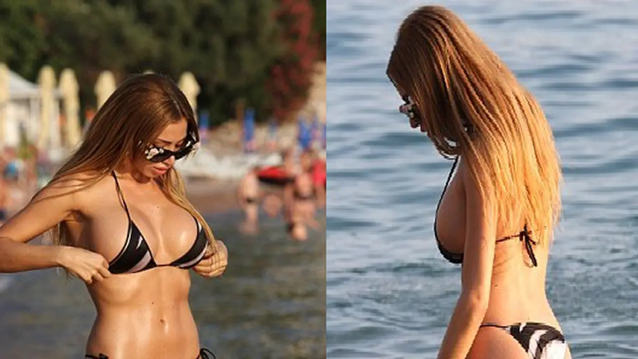 Pacar Baru Neymar Pamer Tubuh Seksi di Tepi Pantai (BERES)