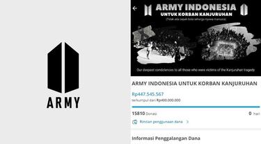 Fans BTS ARMY Indonesia Galang Dana Untuk Korban Kanjuruhan, Kini Terkumpul Lebih Rp 400 Juta