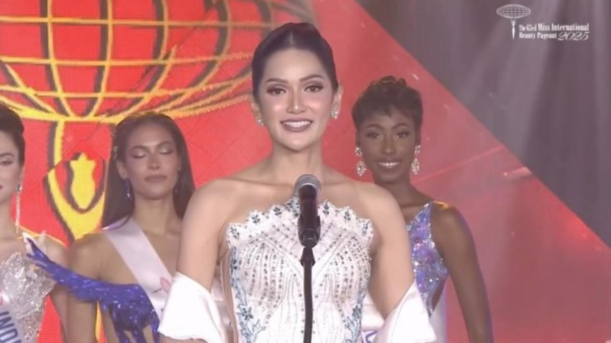 Wakil Indonesia Melliza Xaviera Tembus Top 5 Miss International 2025