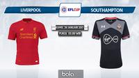 Piala Liga Inggris_Liverpool Vs Southampton (Bola.com/Adreanus Titus)
