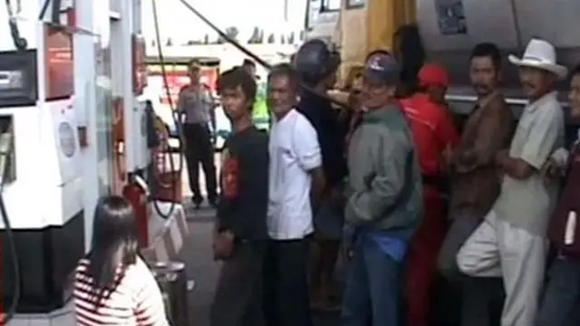 BBM Langka, Sopir Bus di Solo Mogok Operasi