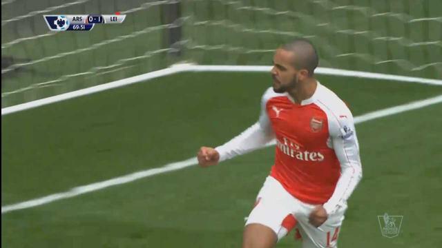 Walcott Bawa Arsenal Imbangi Leicester 1-1