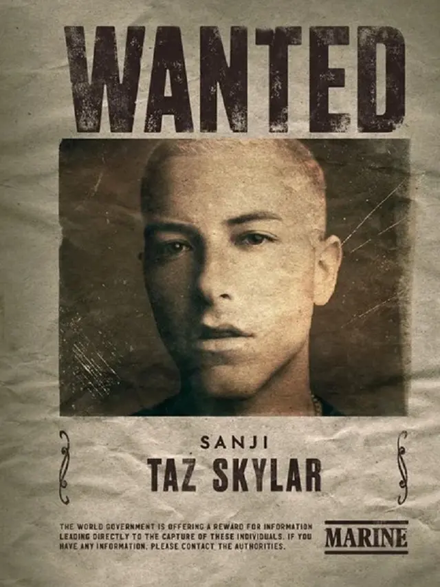 Potret Taz Skylar, Pemeran Sanji di Live Action One Piece