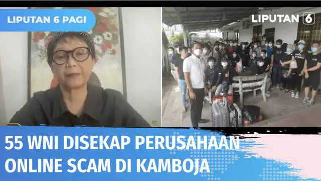 VIDEO: 55 WNI Korban Penyekapan Perusahaan Online Scam di Kamboja Berhasil Diselamatkan