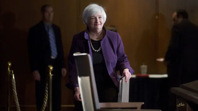 Pimpinan Bank Sentral Amerika Serikat (The Fed) Janet Yellen