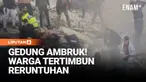 Sedikitnya dua orang tewas dan empat lainnya berhasil diselamatkan setelah sebuah bangunan apartemen bertingkat runtuh di Kota Tripoli, Lebanon utara, pada Minggu.
