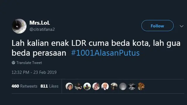 Deretan Alasan Kocak Putus Cinta, Lucu tapi Bikin Kesal