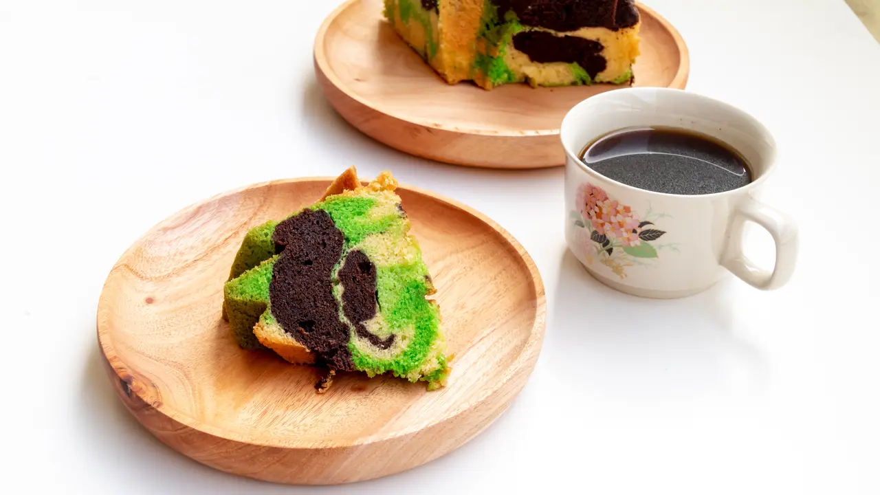 bolu pandan marmer