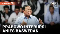 Baru Mulai, Anies dan Prabowo Sudah Adu Argumen