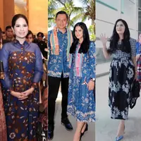 Inspirasi Dress Batik dari Ibu Menteri Annisa Pohan. [@annisayudhoyono]