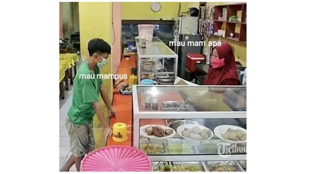 6 Meme Tanya Jawab Orang Beli Makanan Ini Absurd, Bikin Ngakak