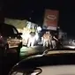 Tangkapan layar video detik-detik kericuhan terjadi di Kabupaten Way Kanan, Lampung. Foto: (Istimewa).