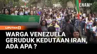 Ratusan Warga Venezuela Gelar Aksi Solidaritas Iran di Tengah Memanasnya Konflik Timur Tengah