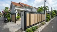 8 Model Pagar Besi dengan Ujung Runcing Modern Anti Maling, Rumah Aman Gaya Kekinian